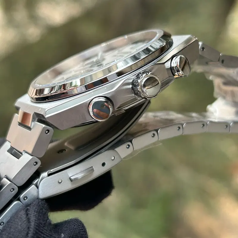 Citizen Zenshin Eco-Drive Super Titanium White Dial Men’s Watch- CA4610-85A